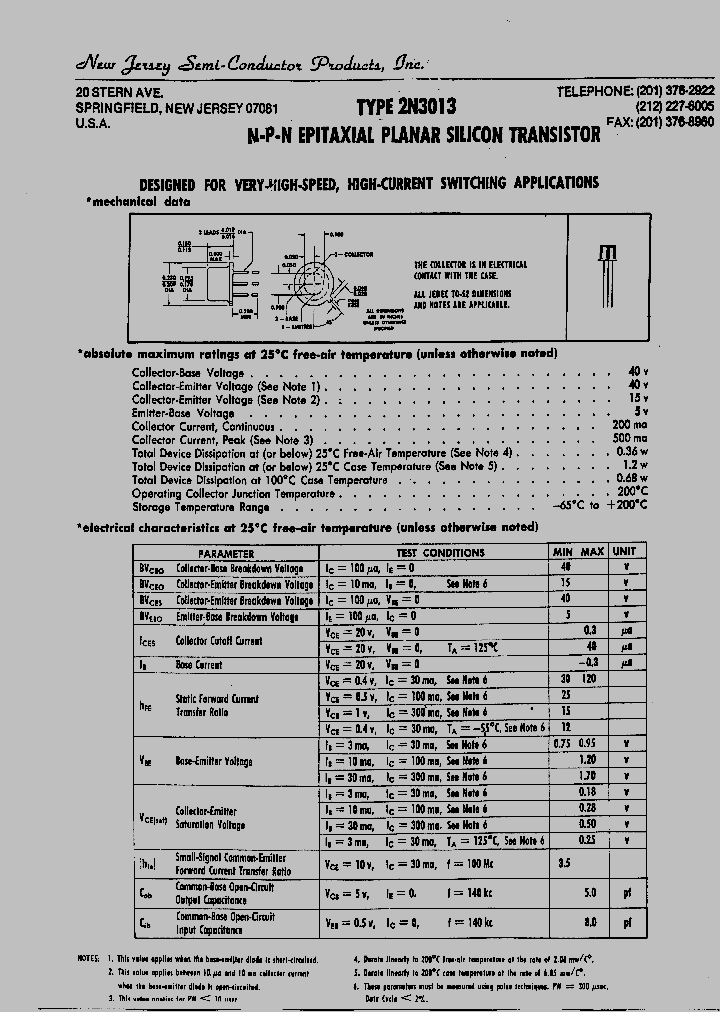 2N3013_7387543.PDF Datasheet