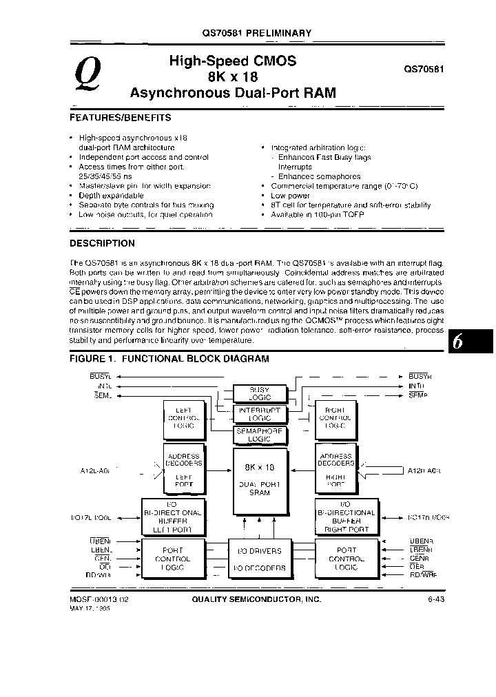 QS70581-25TF_7388341.PDF Datasheet