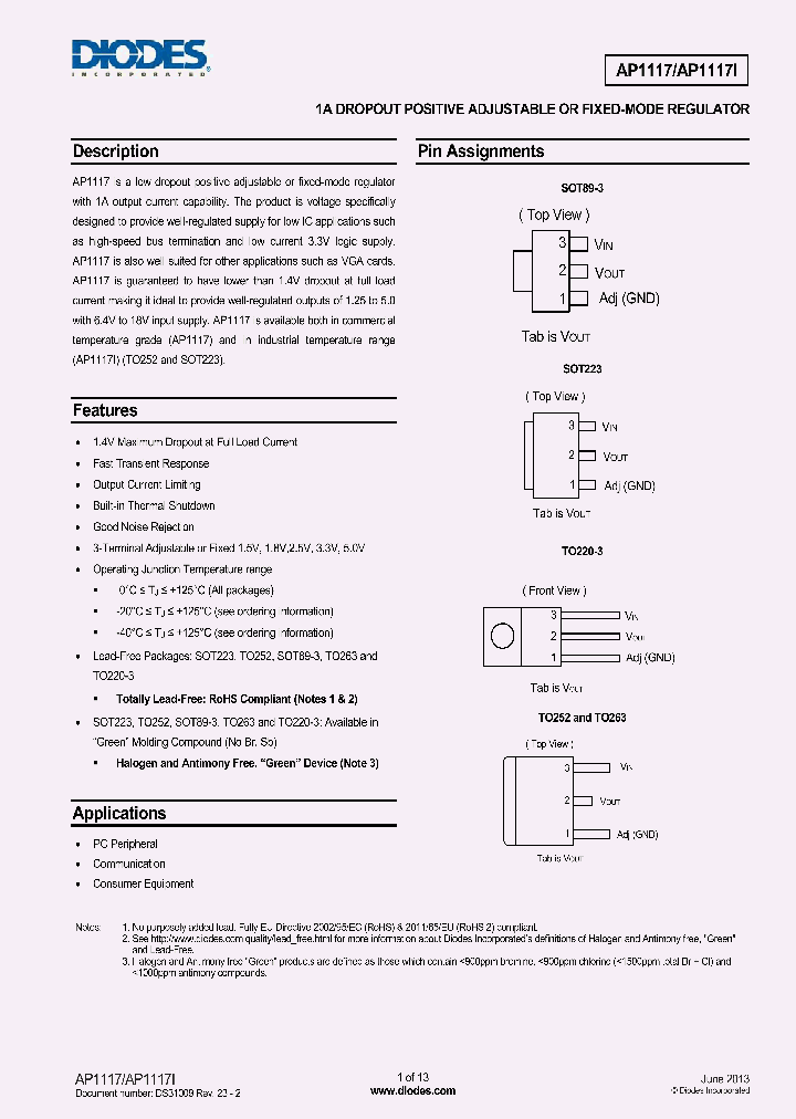 AP1117IEXXG-13_7388670.PDF Datasheet