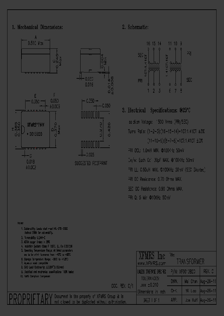 XF0013B2011_7389407.PDF Datasheet