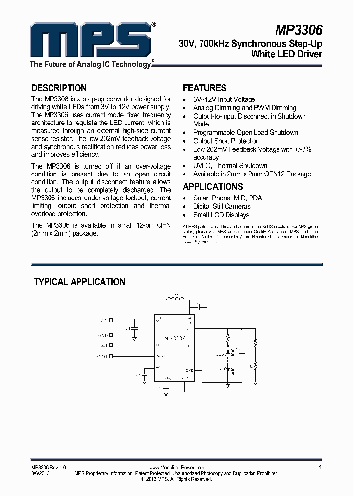 MP3306_7390311.PDF Datasheet