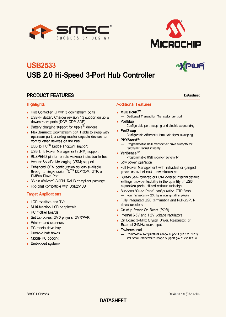 USB2533I-1080AENTR_7393257.PDF Datasheet