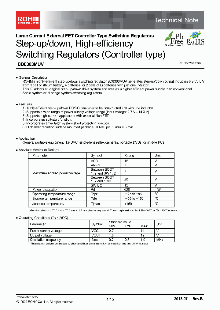 BD8303MUV-E2_7393282.PDF Datasheet