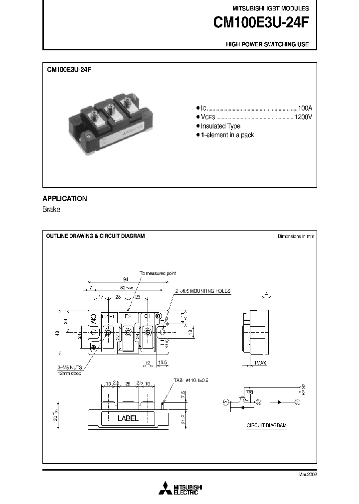 CM100E3U-24F_7392286.PDF Datasheet