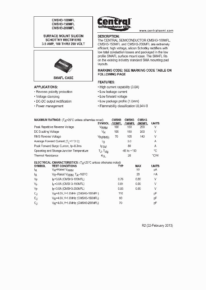 CMSH3-100MFL_7396263.PDF Datasheet