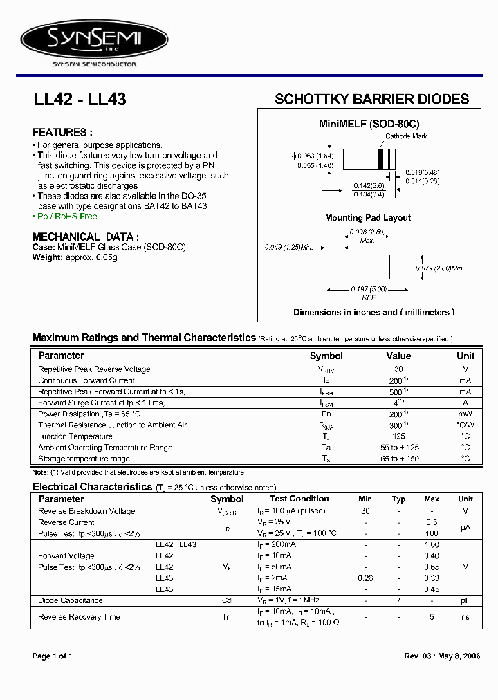 LL43_7396875.PDF Datasheet