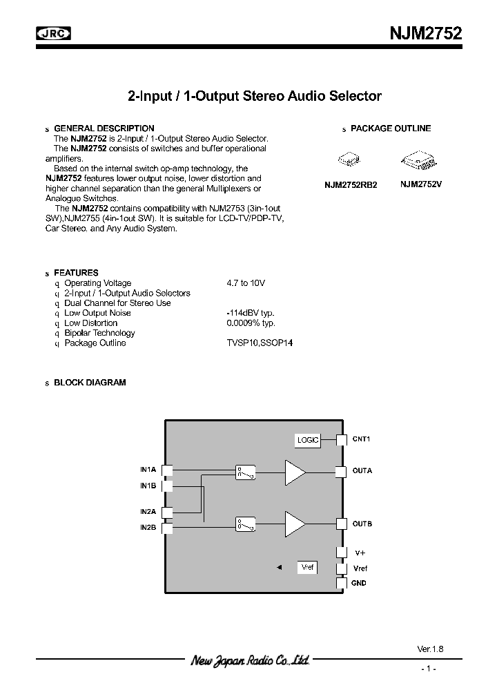 NJM2752RB2_7397528.PDF Datasheet
