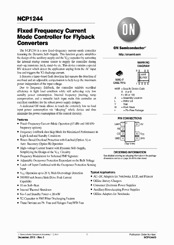 NCP1244BD065R2G_7401819.PDF Datasheet