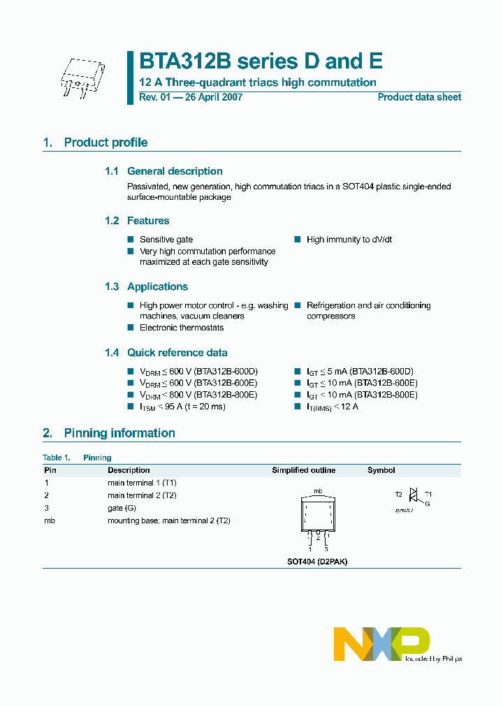 BTA312B-600D_7402747.PDF Datasheet
