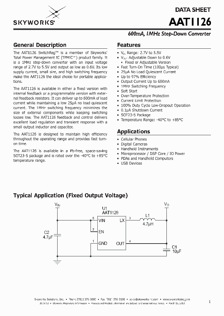 AAT1126IGV-06-T1_7402805.PDF Datasheet