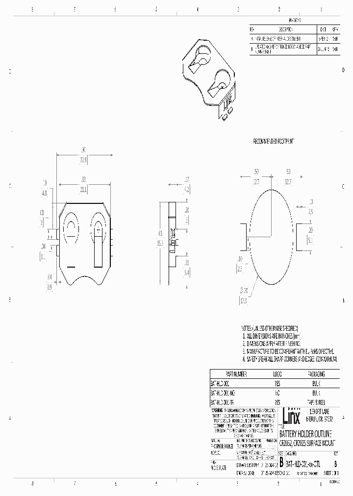 BAT-HLD-001-XX-OTL_7403305.PDF Datasheet
