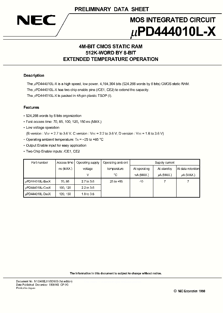 UPD444010LGY-C12X-MJH_7402775.PDF Datasheet