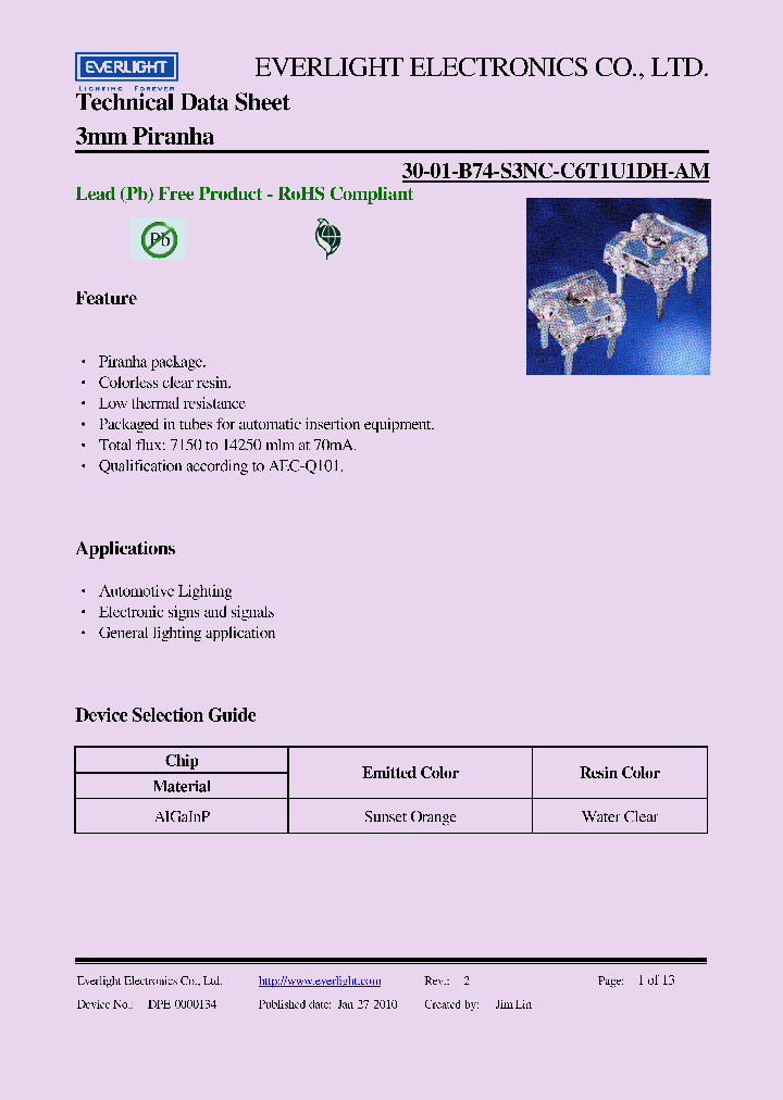 30-01-B74-S3NC-C6T1U1DH-AM_7407144.PDF Datasheet