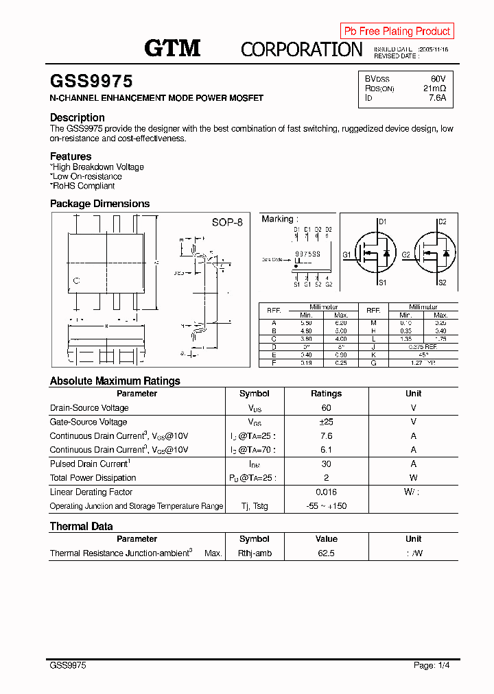 GSS9975_7409133.PDF Datasheet