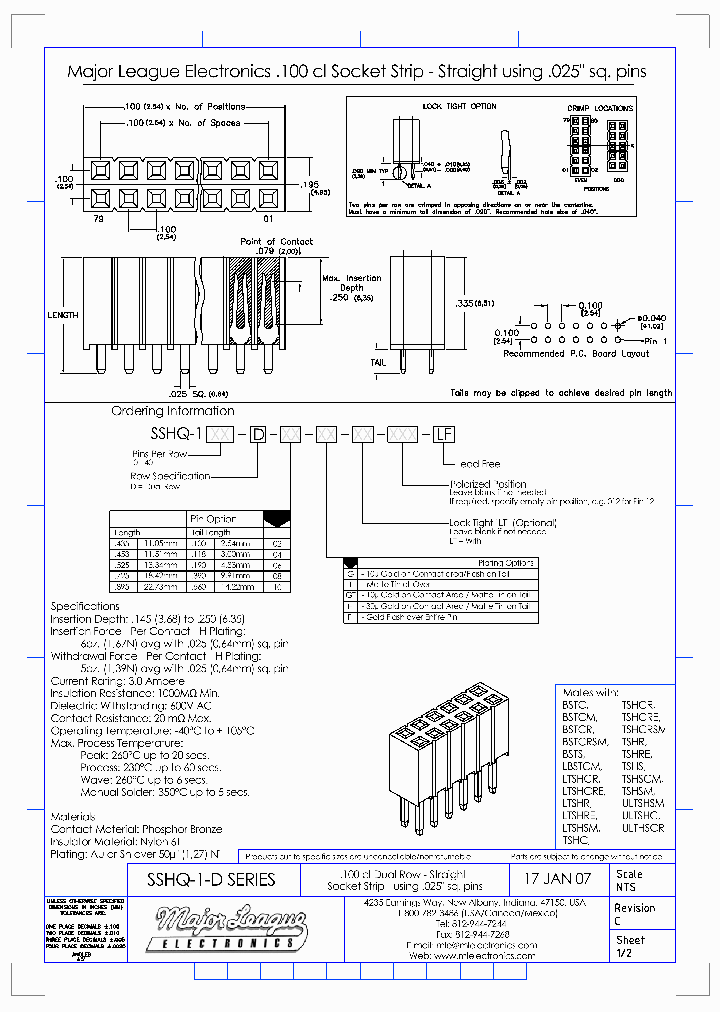 SSHQ-1-D_7409593.PDF Datasheet