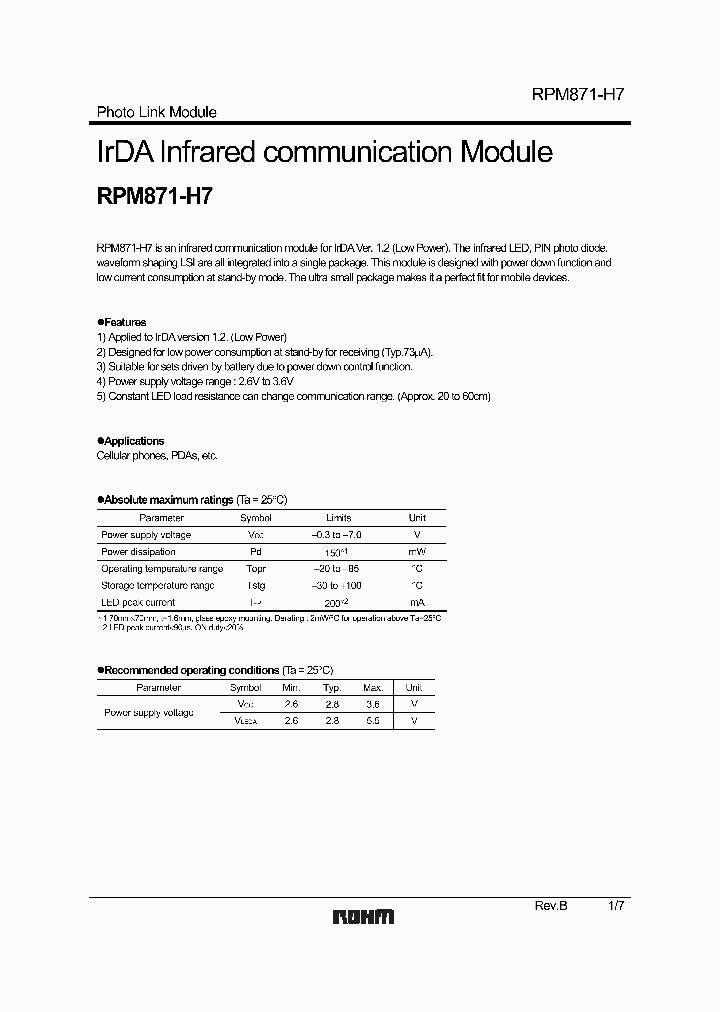 RPM871-H7_7413632.PDF Datasheet