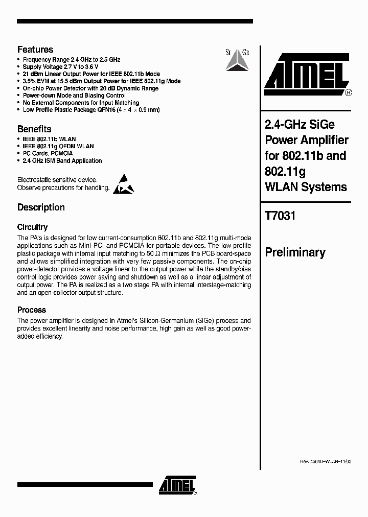 T7031M-PEP_7414934.PDF Datasheet