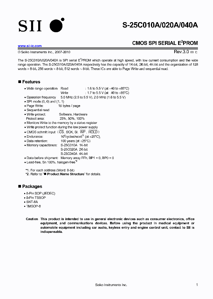 S-25C010A0I-I8T1U_7413580.PDF Datasheet