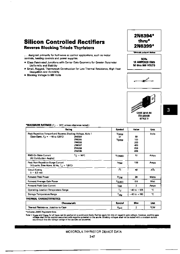 2N6396-BV_7421411.PDF Datasheet