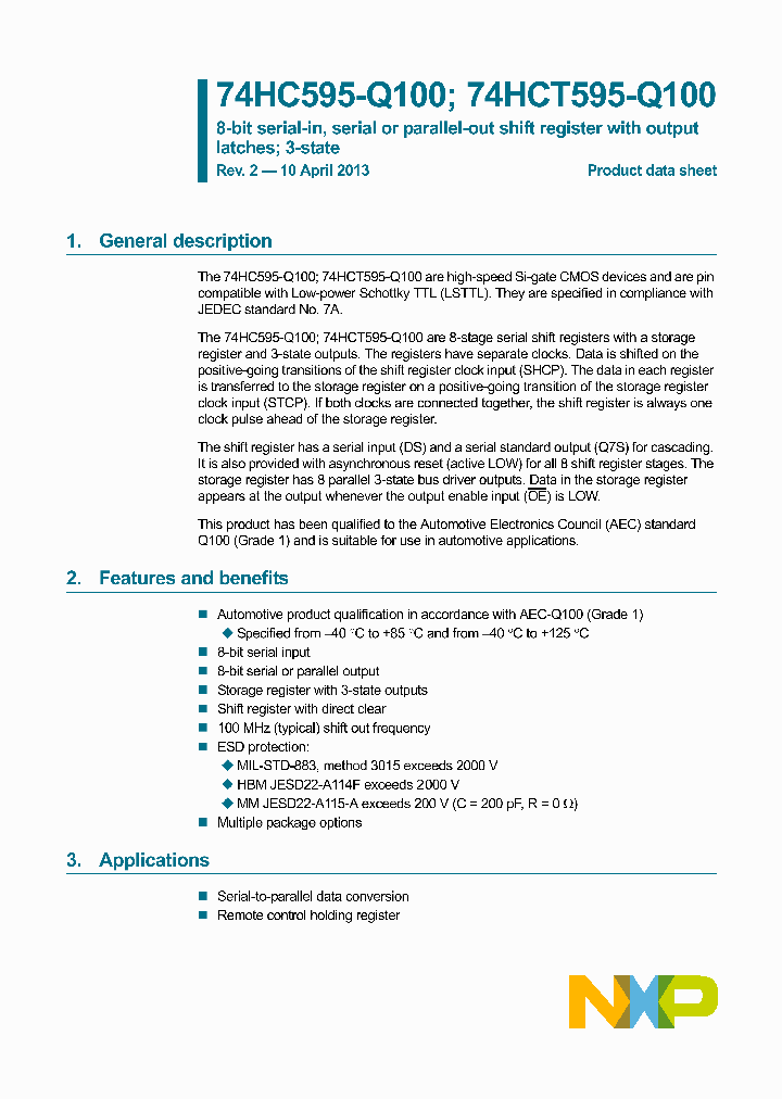 74HC595BQ-Q100_7426957.PDF Datasheet