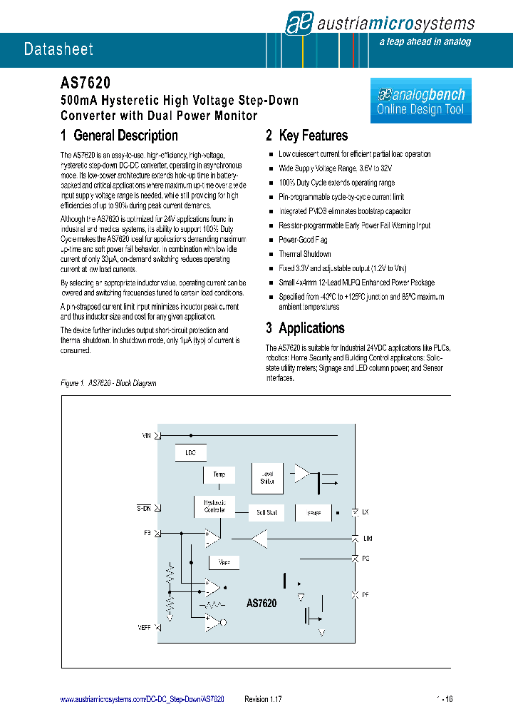 AS7620A-BQFT_7430667.PDF Datasheet