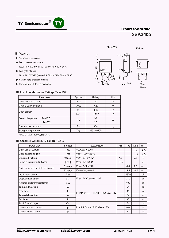 2SK3405_7432766.PDF Datasheet