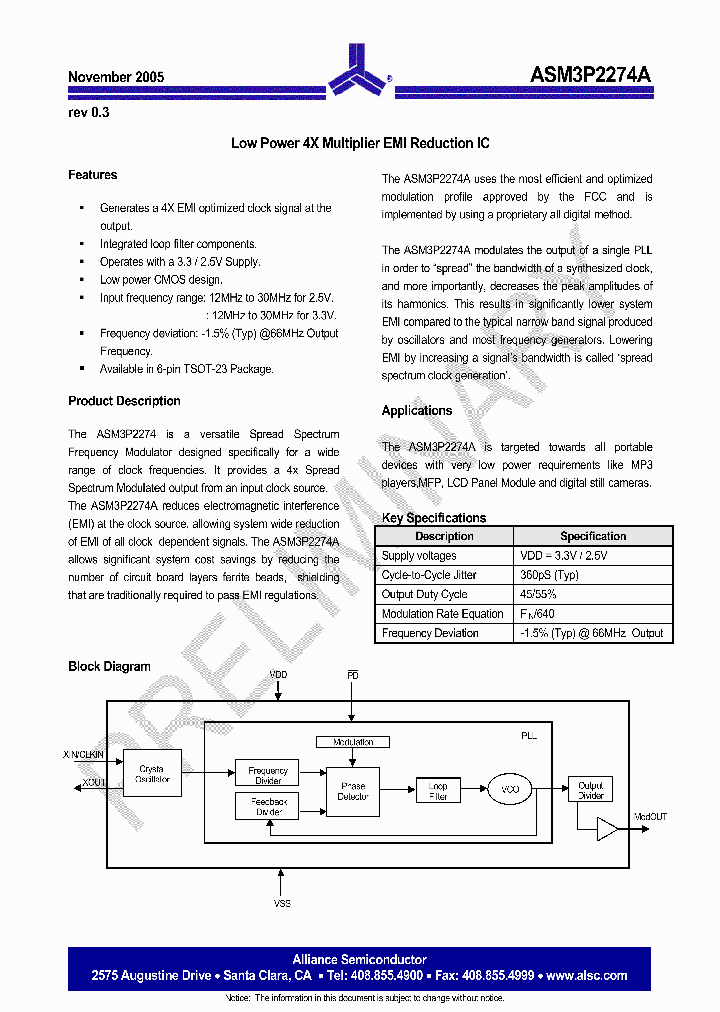 ASM3P2274AG-06-OR_7432778.PDF Datasheet