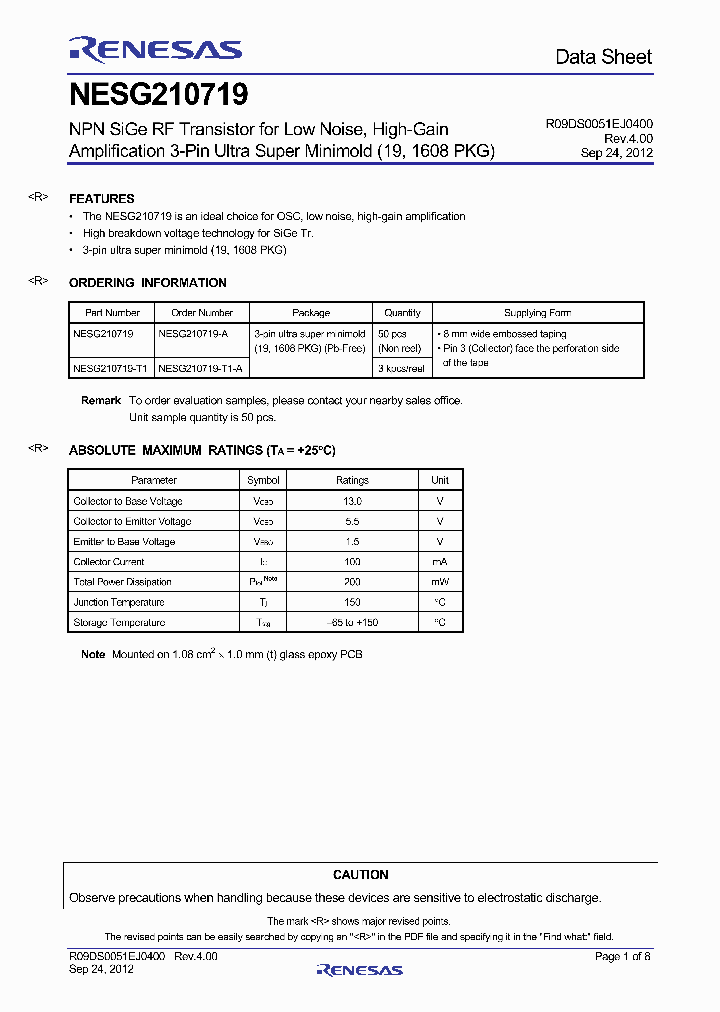 NESG210719-T1-A_7435639.PDF Datasheet