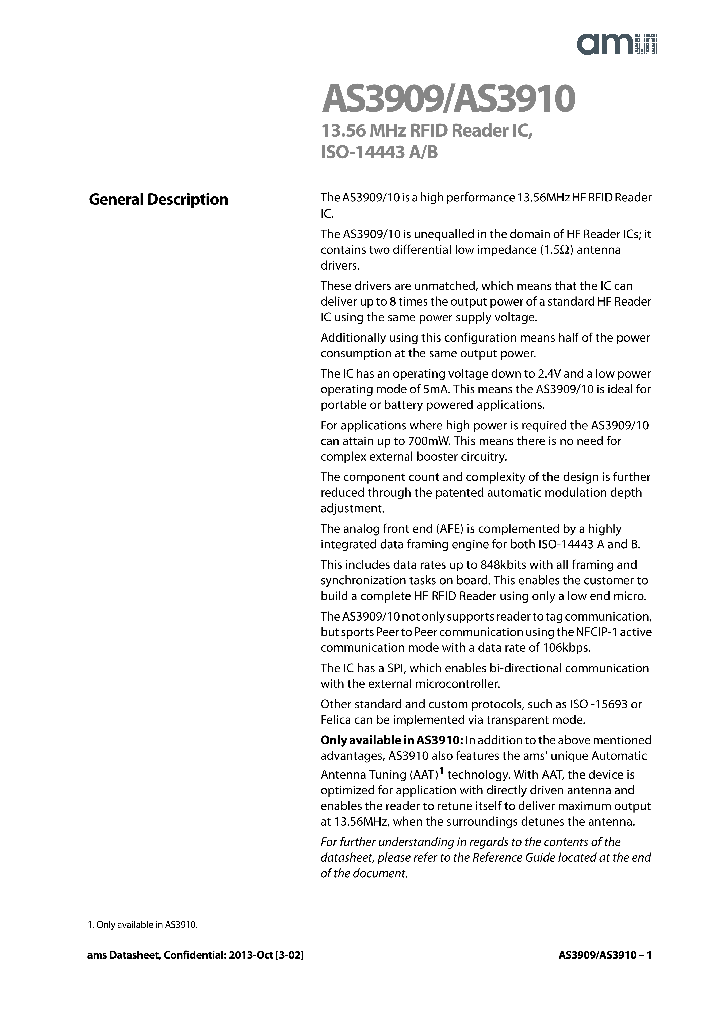 AS3909-BQTT_7435098.PDF Datasheet