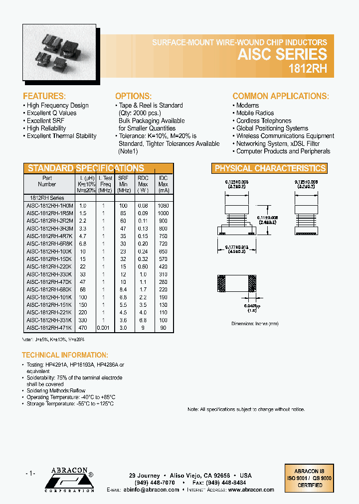 AISC-1812RH-101J_7436543.PDF Datasheet