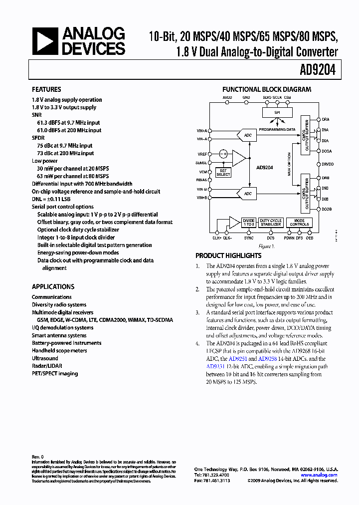 AD9204-80EBZ1_7438687.PDF Datasheet
