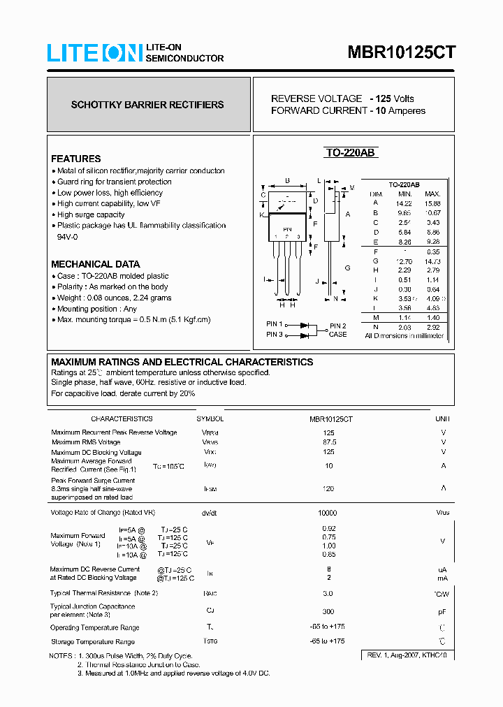 MBR10125CT_7439757.PDF Datasheet