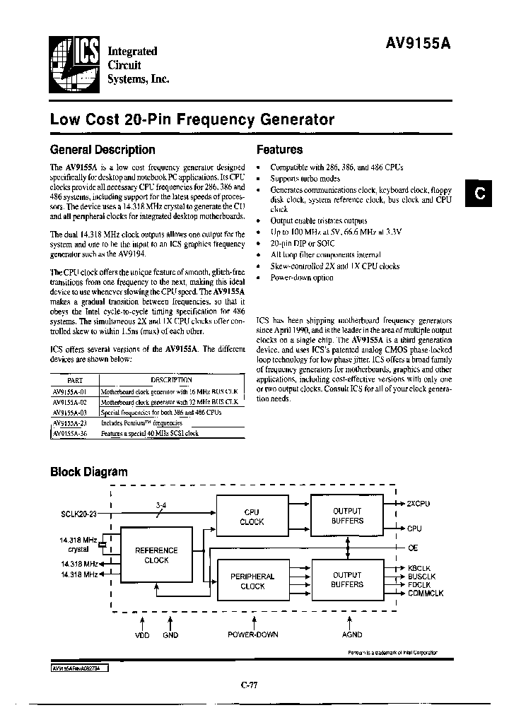 AV9155A-01CN20TAMPR_7439114.PDF Datasheet