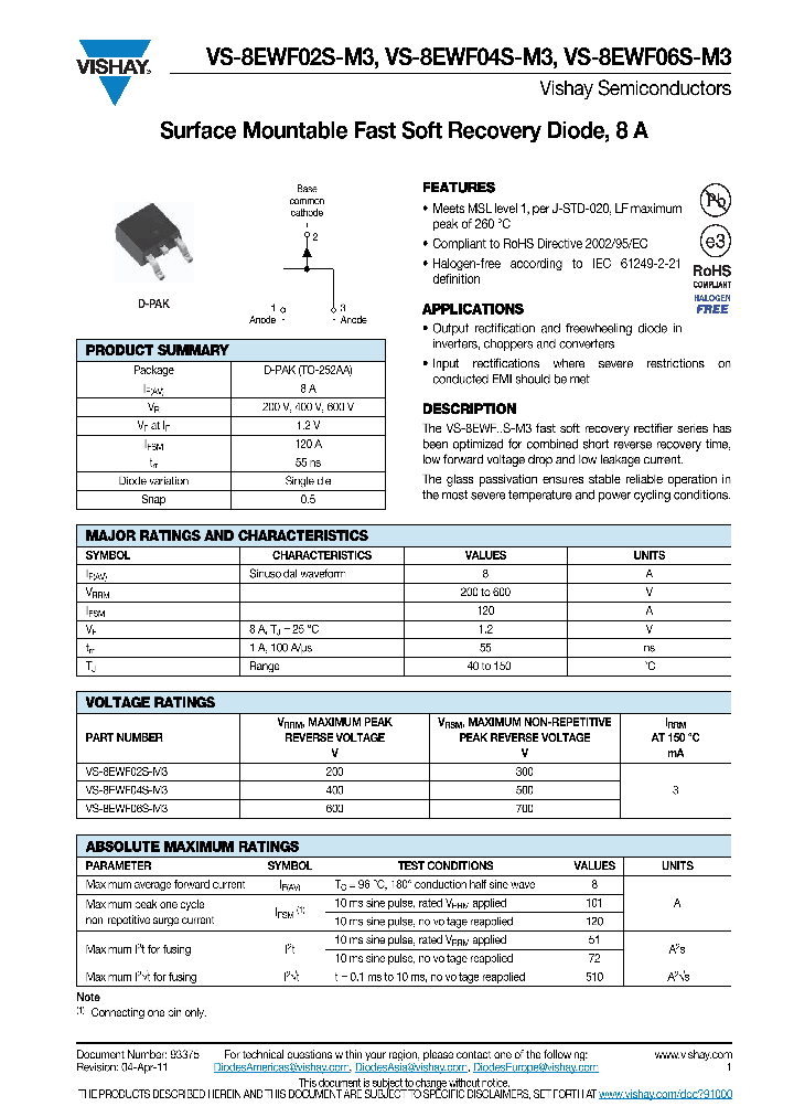 VS-8EWF02S-M3_7438649.PDF Datasheet