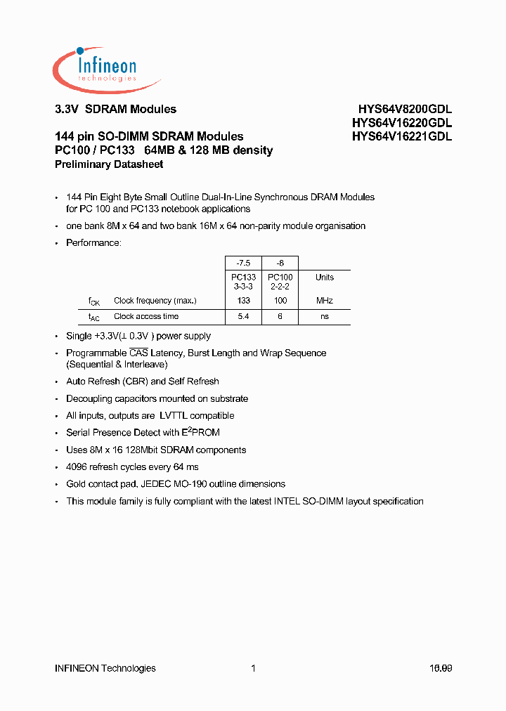 HYS64V16221GDL-8-C2_7443330.PDF Datasheet