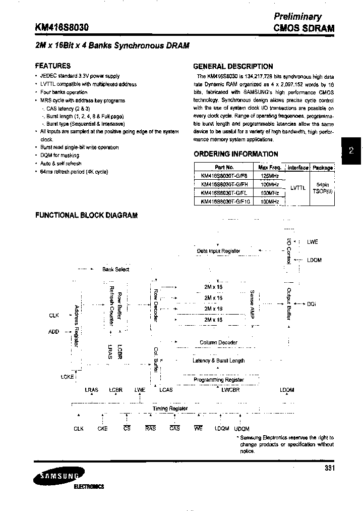 KM416S8030T-GL_7445826.PDF Datasheet