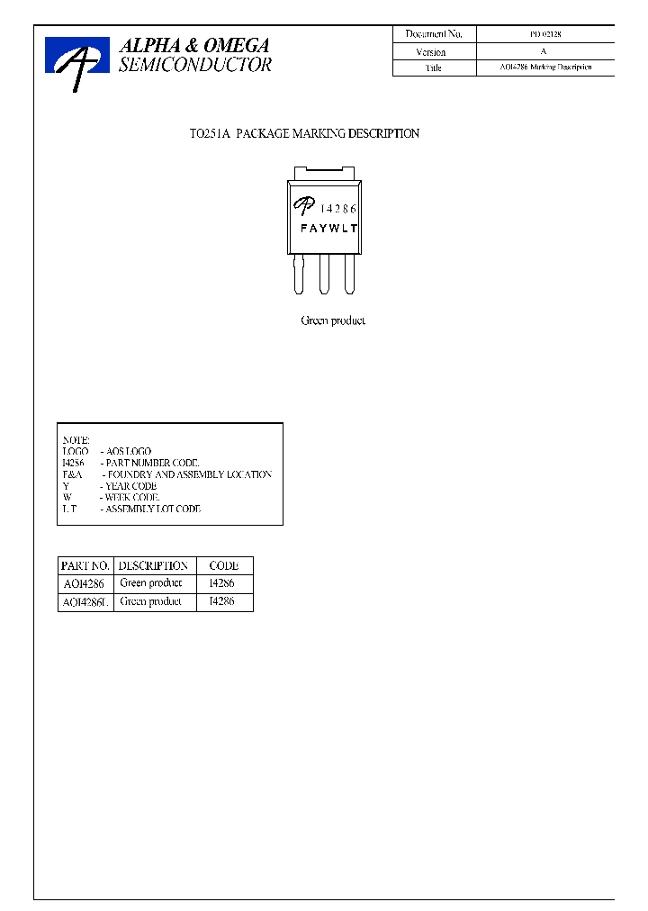 AOI4286L_7449483.PDF Datasheet