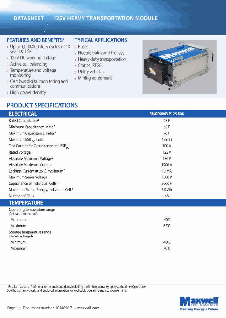 BMOD0063P125B08_7450796.PDF Datasheet