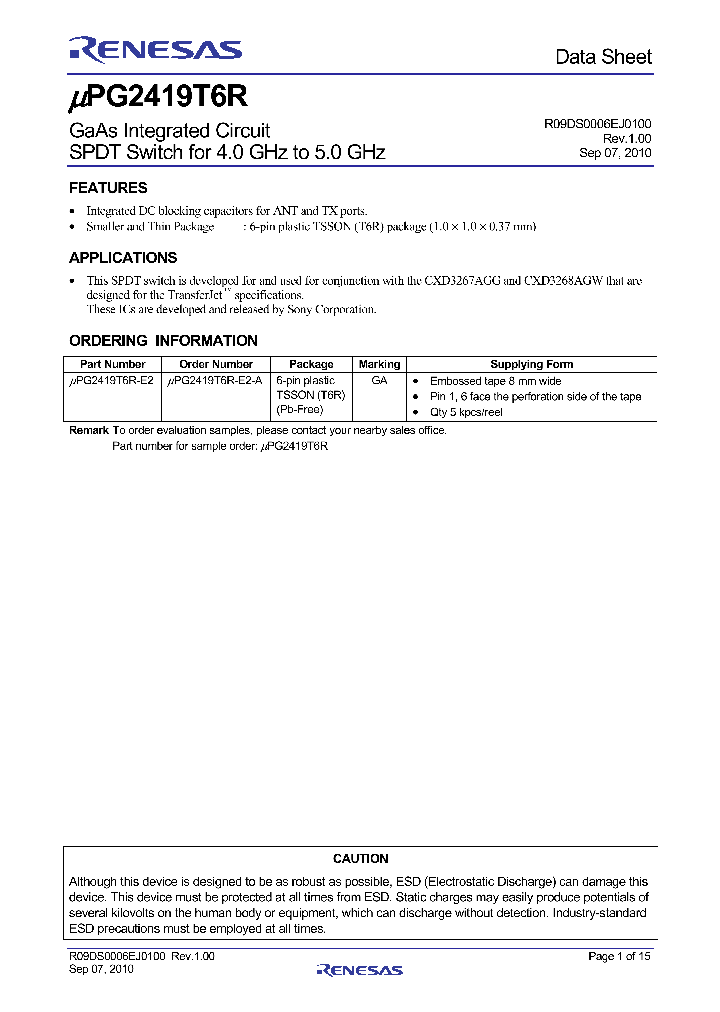 UPG2419T6R_7452937.PDF Datasheet