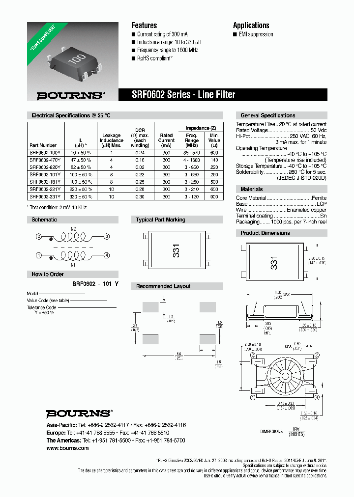 SRF0602-820Y_7453733.PDF Datasheet