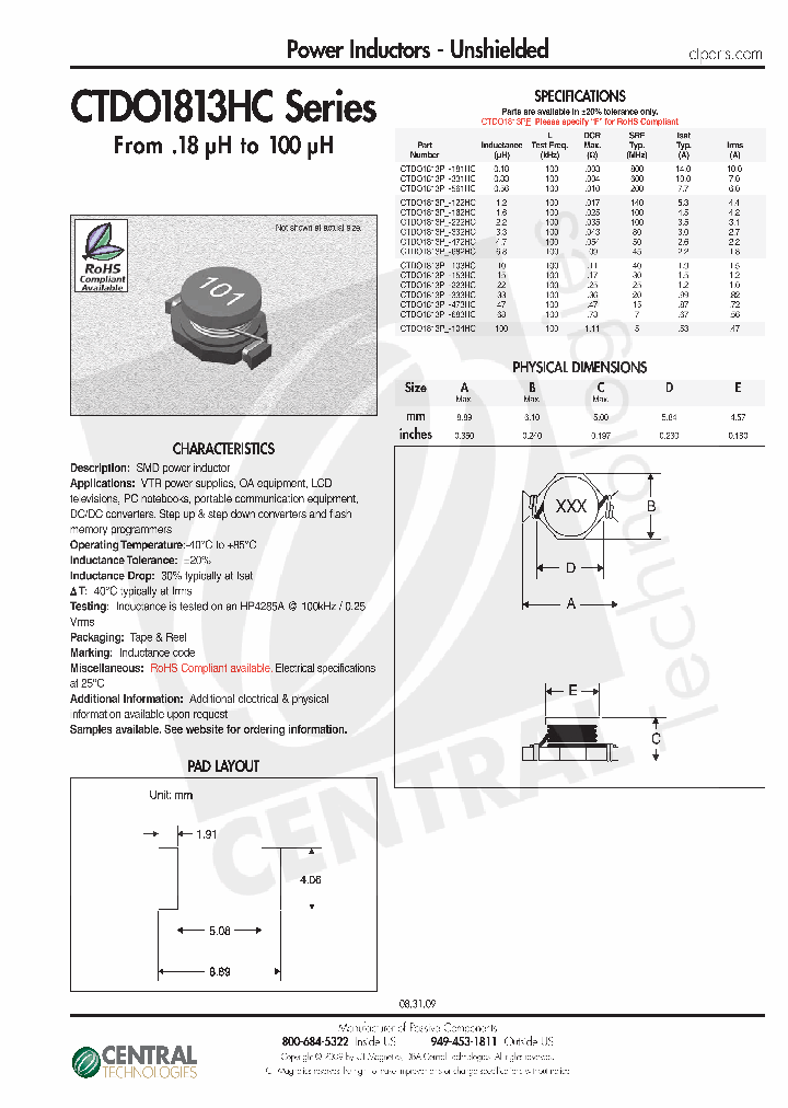 CTDO1813P-561HC_7454056.PDF Datasheet