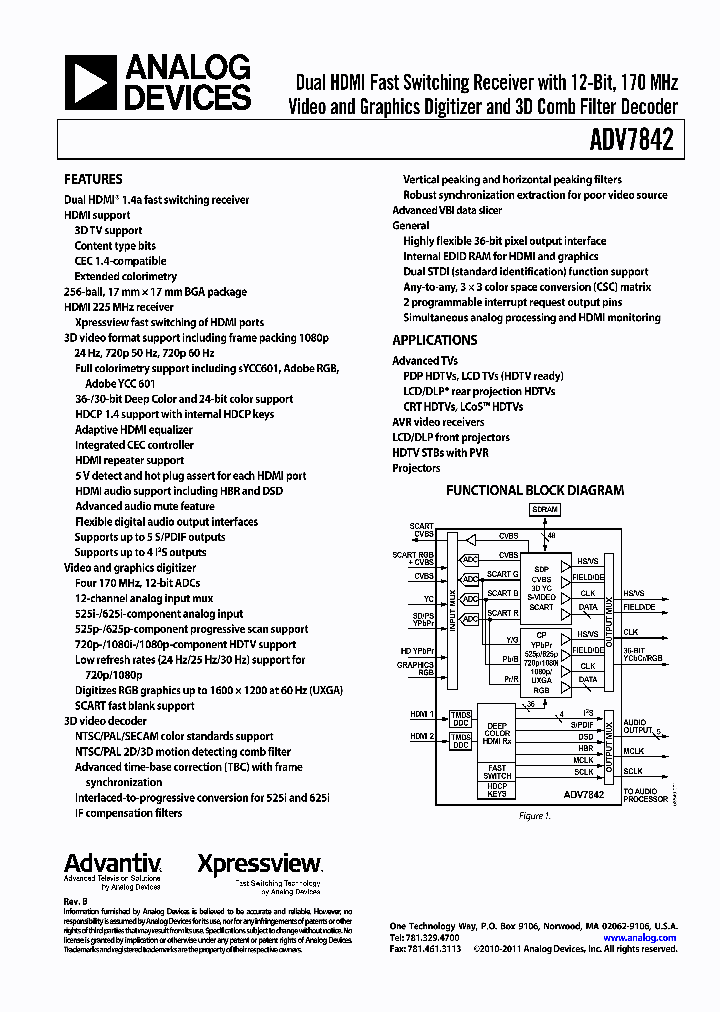 EVAL-ADV7842EB1Z_7455323.PDF Datasheet