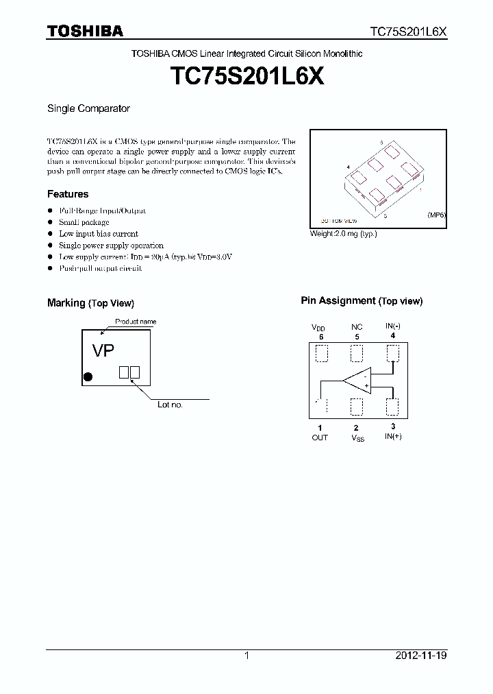 TC75S201L6X_7455011.PDF Datasheet