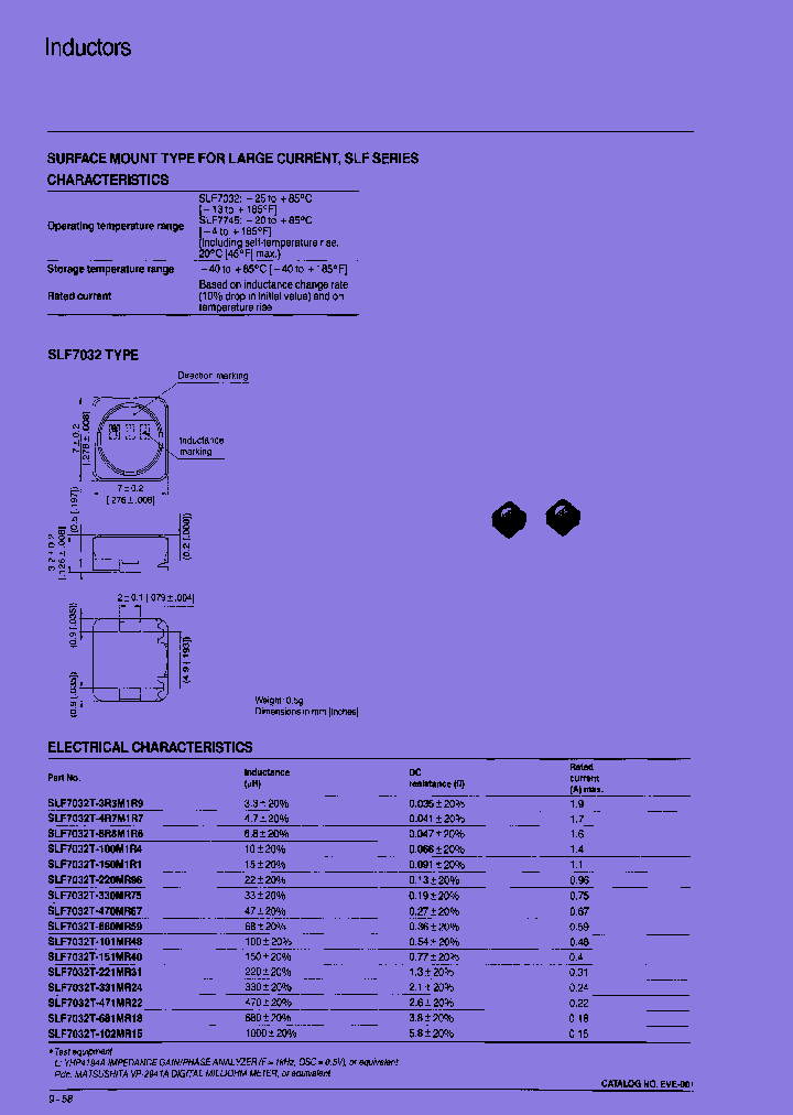 SLF7032T-470MR67PF_7456379.PDF Datasheet