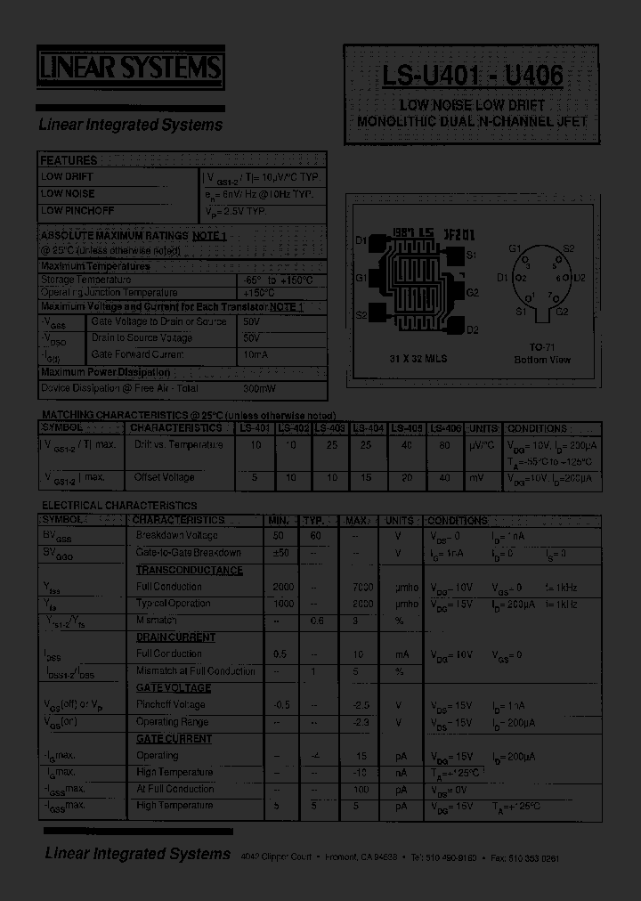 LS-U406-SOIC_7456579.PDF Datasheet