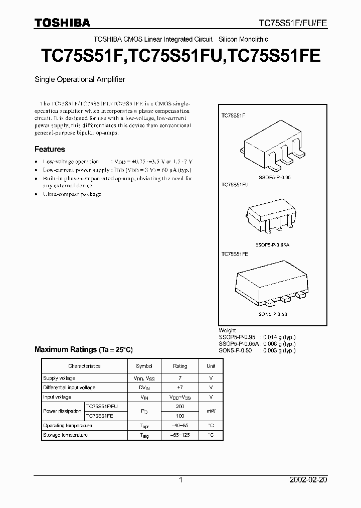TC75S51FU_7456746.PDF Datasheet