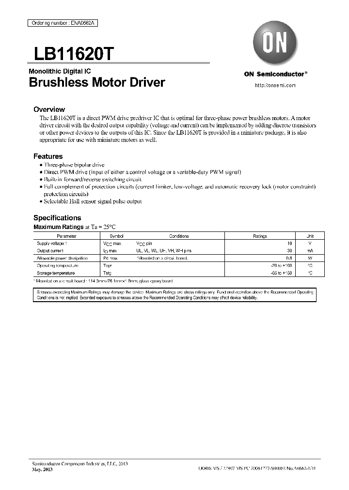LB11620T-TLM-E_7457031.PDF Datasheet
