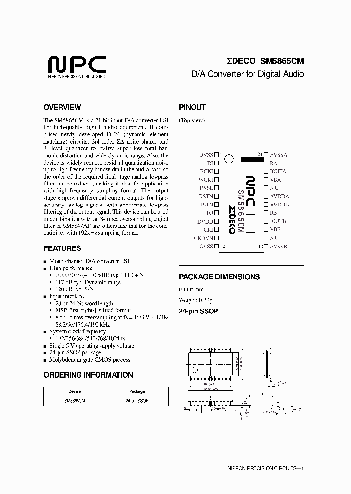 SEIKONPCCORPORATION-SM5865CM_7456511.PDF Datasheet