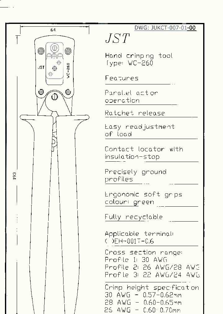 WC260PFLAP_7460788.PDF Datasheet