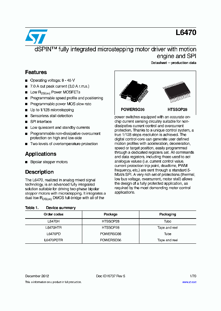 L6470PD_7462920.PDF Datasheet